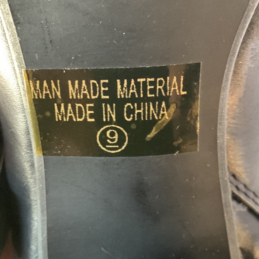 Vintage Style Buckle Strap Stack Heel Zipper Black Ankle Boot Shoes Women's - Picture 5 of 10